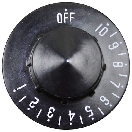 Knob2-1/4 D, Off-10-1 For  - Part# Pc70-012